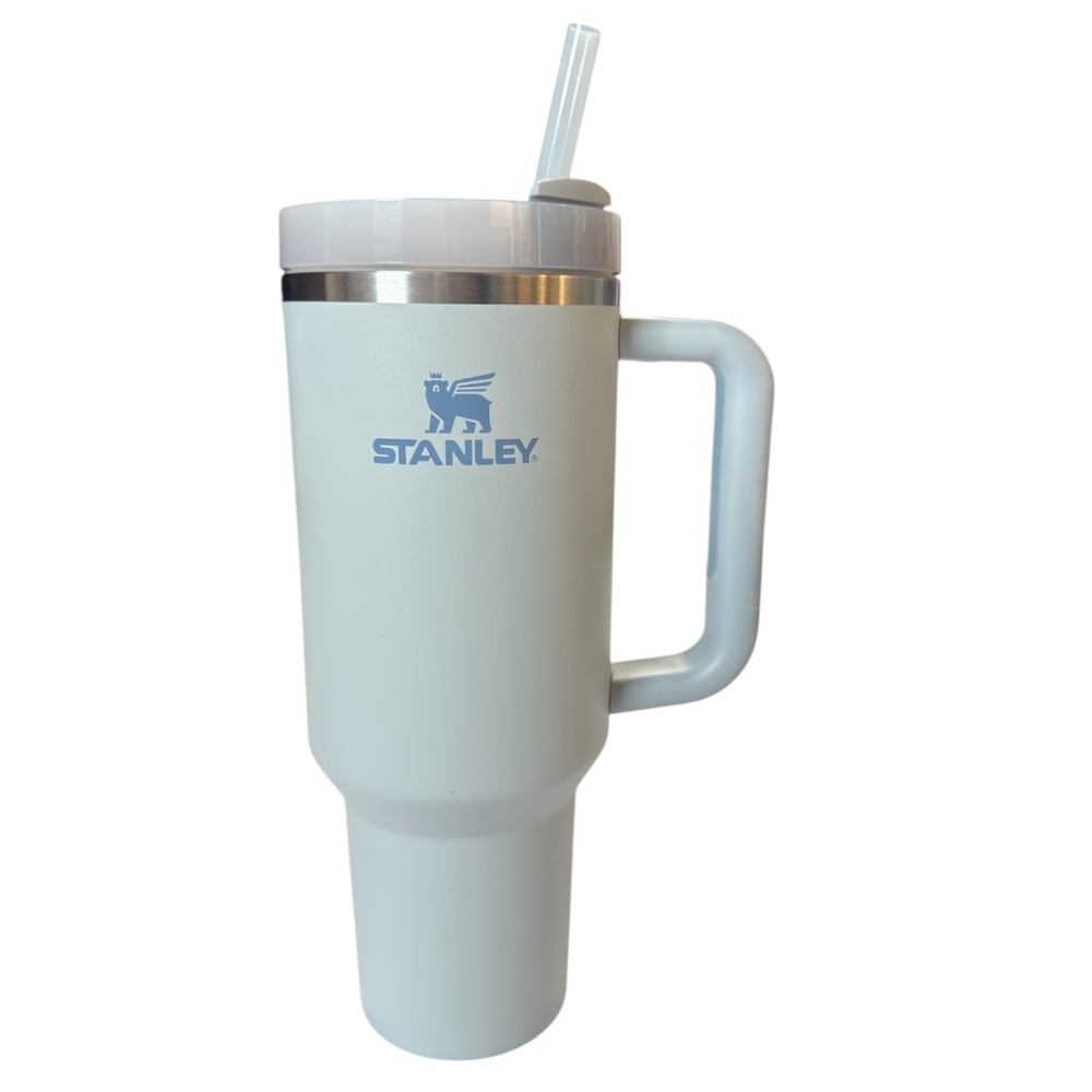 Stanley Set of 2 40oz Flowstate Thirst Quencher Tumblers Green and Dune Cream - Picture 5 of 11